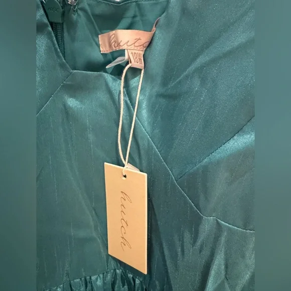 NWT Hutch Anthropologie Belted Bustier Tiered Atherton Dress Size 18W - Picture 9 of 10